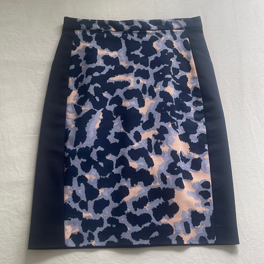Club Monaco leopard pencil skirt